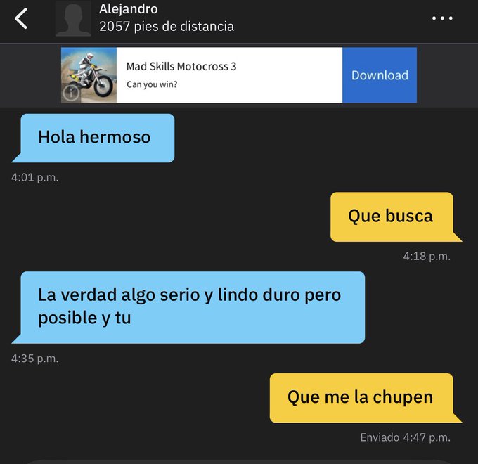 Ante todo la sinceridad #Grind #grindr https://t.co/EUY3aK4SQY<a href="/tag/grind"class="tags">#Grind</a><a href="/tag/grindr"class="tags">#grindr</a>