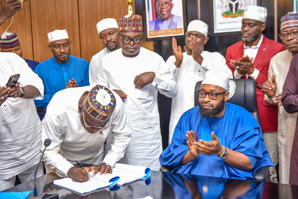 His Excellency Mohammed Umaru Bago tweet media