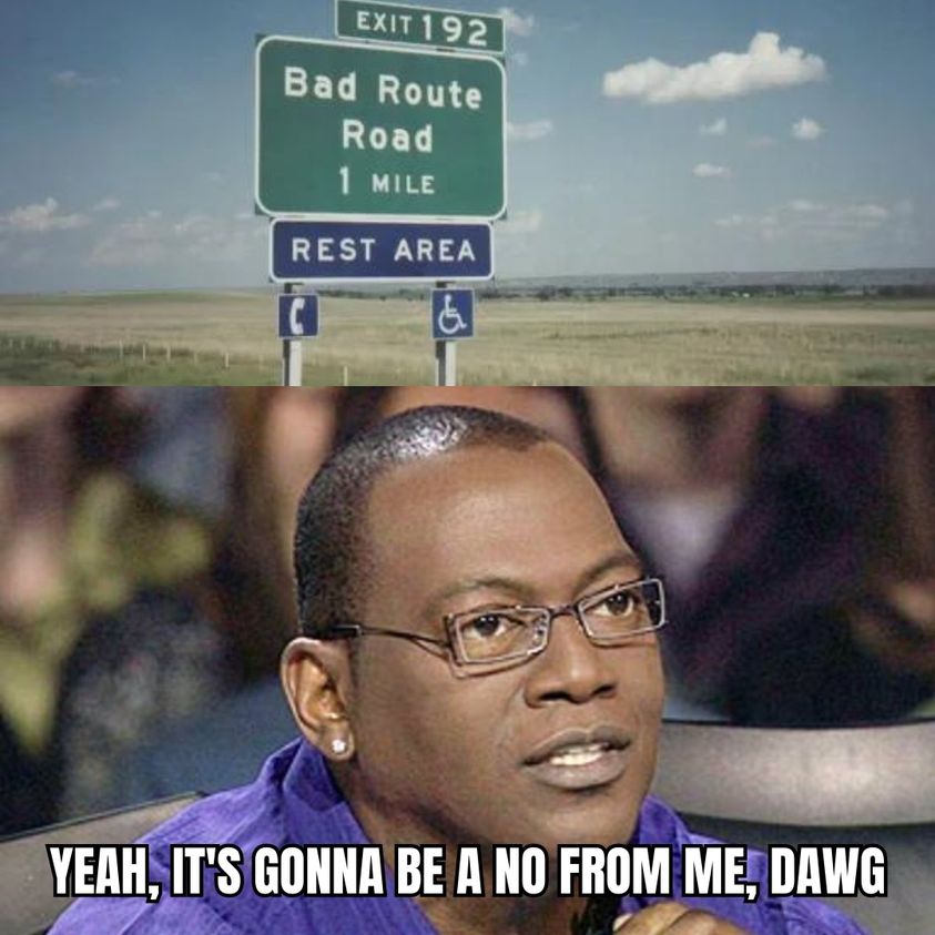 What could possibly go wrong? #NoThankYou #Trucking