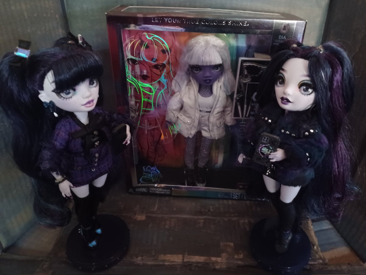 VeronicaStorm98's tweet photo. As for Dia, she is prettier than I expected her to be and her bodysuit has to be the most glittery SH clothing piece that I have ever seen!
#shseries2 #shadowhighseries2 #shadowhigh #diamante #rainbowhigh #dolls #mga #dollphotography #dollreview https://t.co/CwzE8ObQCP