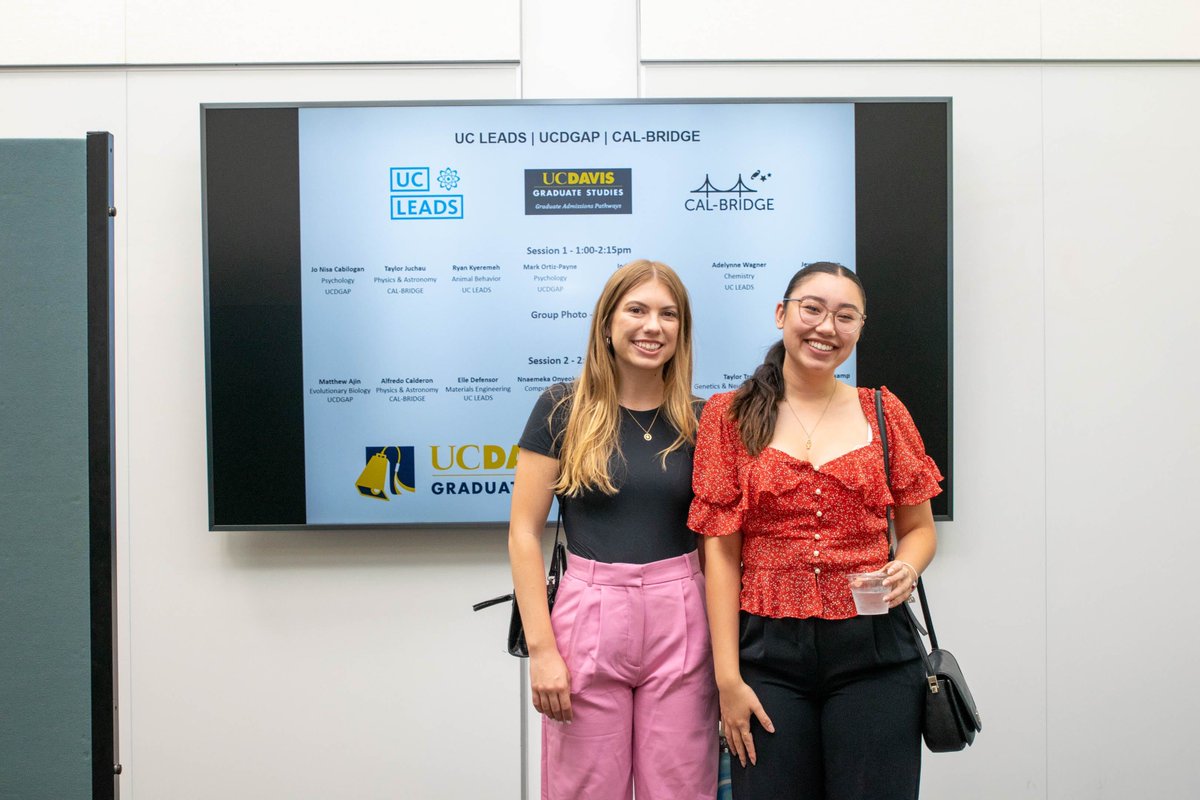 LaSalle Lab (@lasallelabucd) on Twitter photo Congratulations to Emily Thrall and Taylor Tran on their UC LEADS presentations August 18th, 2023! @lasallelab <a href="/BMCDB/">BMCDB.UCDavis</a> <a href="/UCDavisGenetics/">UC Davis Integrative Genetics and Genomics</a> Congratulations to Emily Thrall and Taylor Tran on their UC LEADS presentations August 18th, 2023! @lasallelab <a href="/BMCDB/">BMCDB.UCDavis</a> <a href="/UCDavisGenetics/">UC Davis Integrative Genetics and Genomics</a>