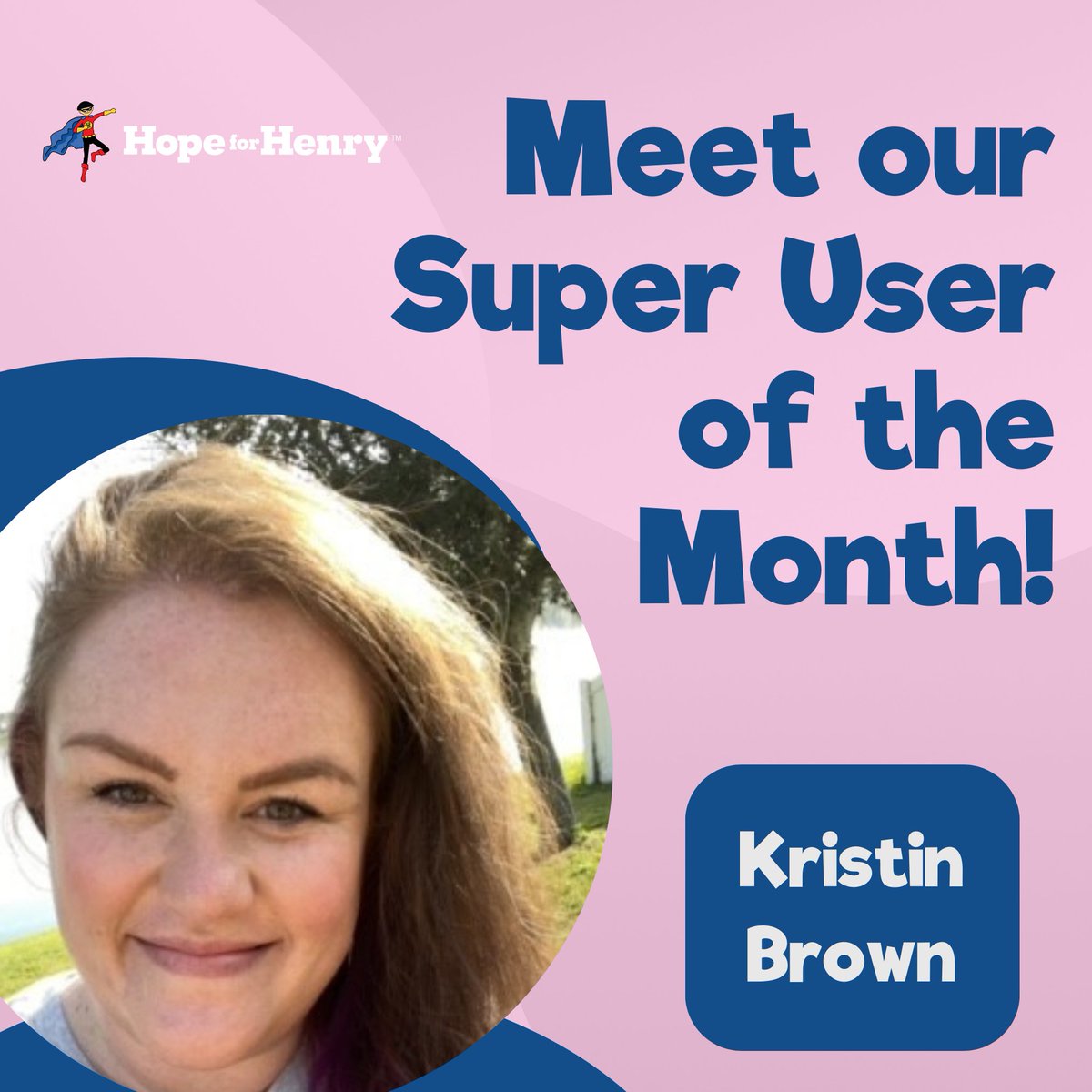 Meet Kristin Brown! She's made a big impact in a short time as a partner Child Life Specialist, bringing our Super Rewards program to over 50 children in the Orlando area since we launched at <a href="/Nemours/">Nemours Children's Health</a> in April. Together, we're spreading happiness and promoting health! 😷😁