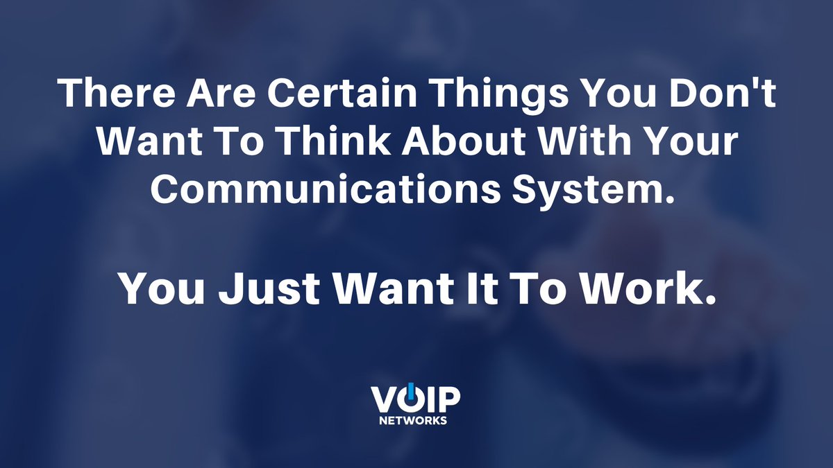 VOIP_Networks's tweet photo. Do you need seamless calls to move from desktops to cell phones or tablets? Or to support a busy contact center with multiple ways to serve clients, including chat, web bots, texts, and email? 💻

VOIP Networks can design, install, and support a system that does what you need. https://t.co/92OfO3QMuy