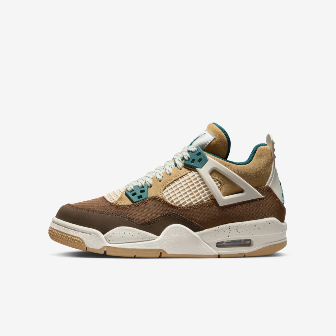 J23app's tweet photo. Official Images: Jordan 4 Retro Kids "Cacao Wow" https://t.co/5JgPi3QJFy