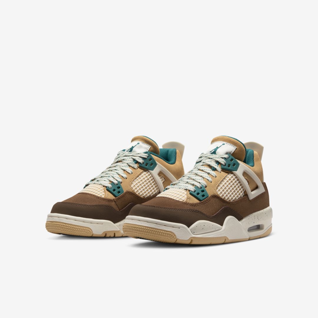 J23app's tweet photo. Official Images: Jordan 4 Retro Kids "Cacao Wow" https://t.co/5JgPi3QJFy