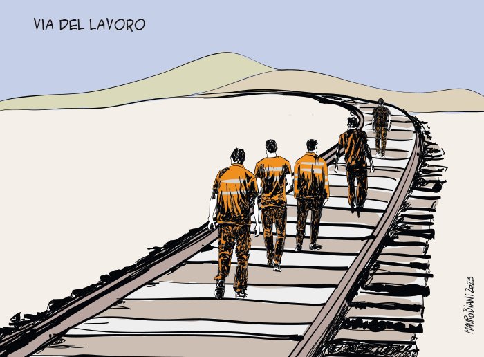 nonsonpago1's tweet photo. "Via del #lavoro"
Doloroso Mauro...💔
#Biani !❣️
"La classe operaia va in paradiso"... si stanno avviando...🤬
#Brandizzo
#Torino
#StrageOperaia
"Morire sul lavoro è un oltraggio ai valori della convivenza"
Basta #mortibianche!
#Bastamortisullavoro!
@maurobiani
@repubblica https://t.co/h5Zm39asRD