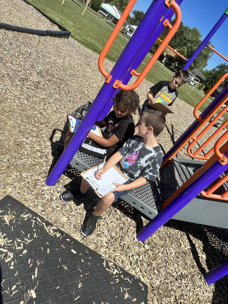 Reading one of our favorite stories, “Scaredy Squirrel” &amp; starting to brainstorm about safety on the playground during our I&amp;E block! Excited to watch this project bloom! 💜