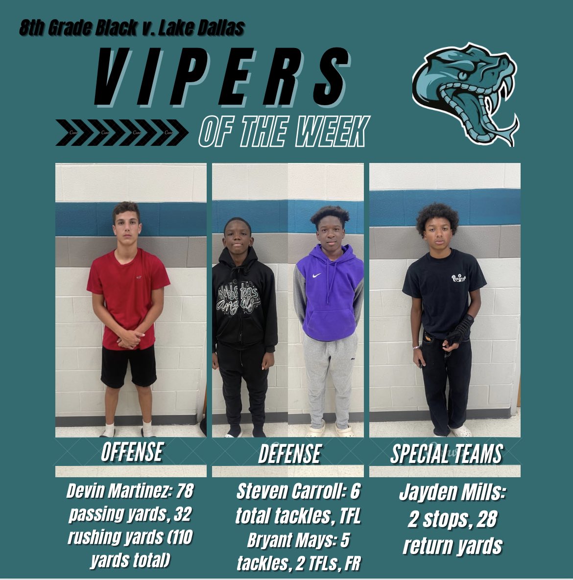 Vipers S&C tweet media