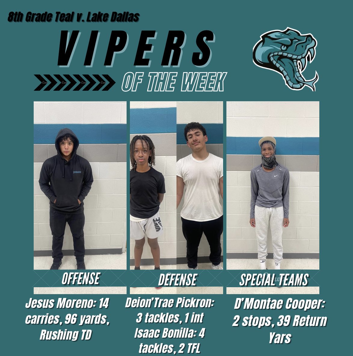 Vipers S&C tweet media