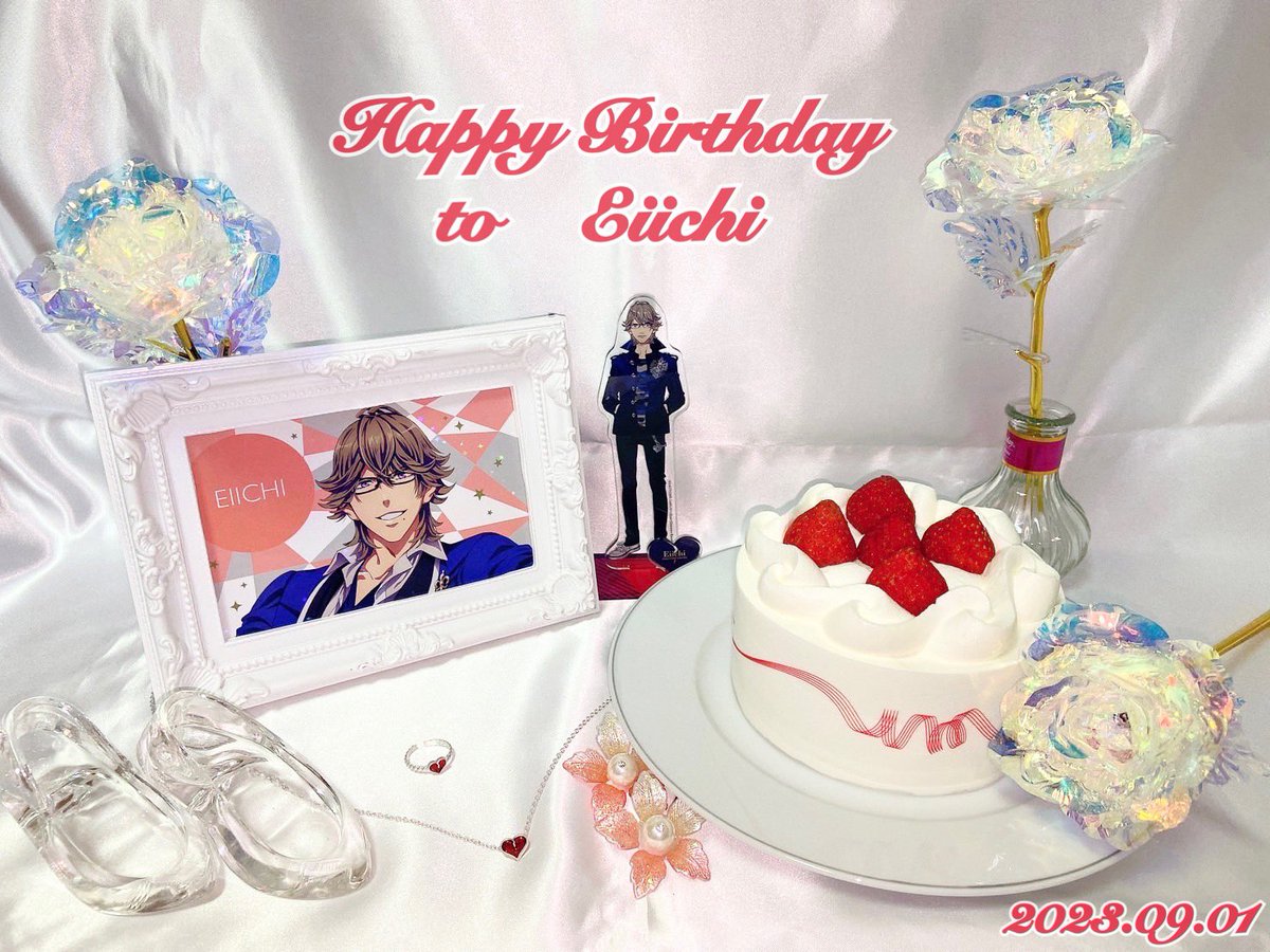 N_C_1031's tweet photo. ▹◃┄▸◂┄▹◃┄▸◂┄▹◃┄▸��┄▹◃▹◃

👼2023.09.01👼

常に頂点を目指すあなたをいつまでも応援させてください。

おめでとう、瑛一さん。

#utapri_eiichi_BD2023
#鳳瑛一誕生祭2023
#鳳瑛一生誕祭2023

▹◃┄▸◂┄▹◃┄▸◂┄▹◃┄▸◂┄▹◃▹◃ https://t.co/TfG65wKmNG