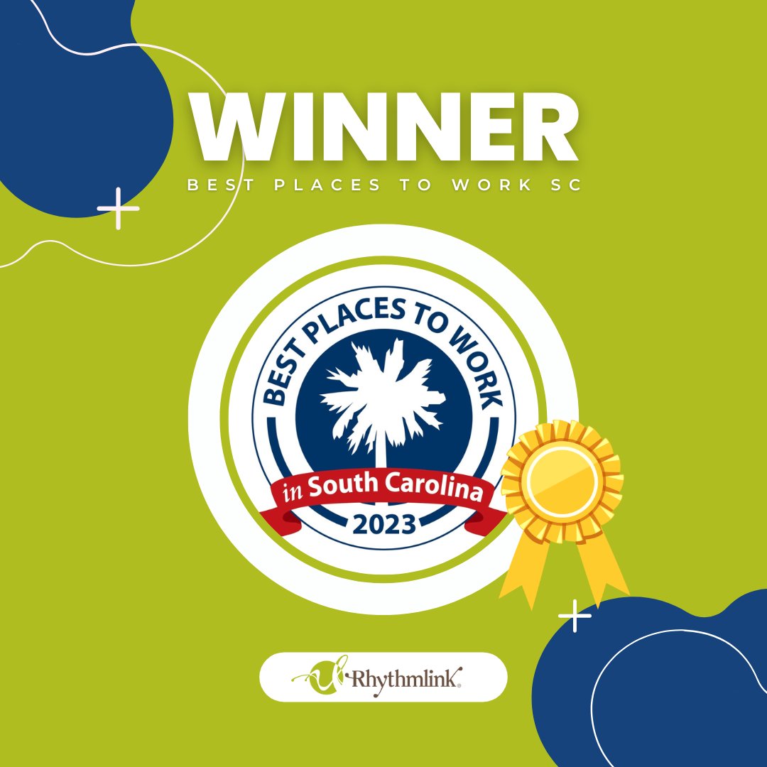 Rhythmlink's tweet photo. The results are in... 🏆
For the 12th consecutive year, #Rhythmlink has been named a Best Place to Work in South Carolina! This annual program was created by @SCBIZnews in partnership with the @scchamber and @BestCompaniesGP.
More info ➡ https://t.co/90HFQ1AYCm https://t.co/qHwSwZB5zz