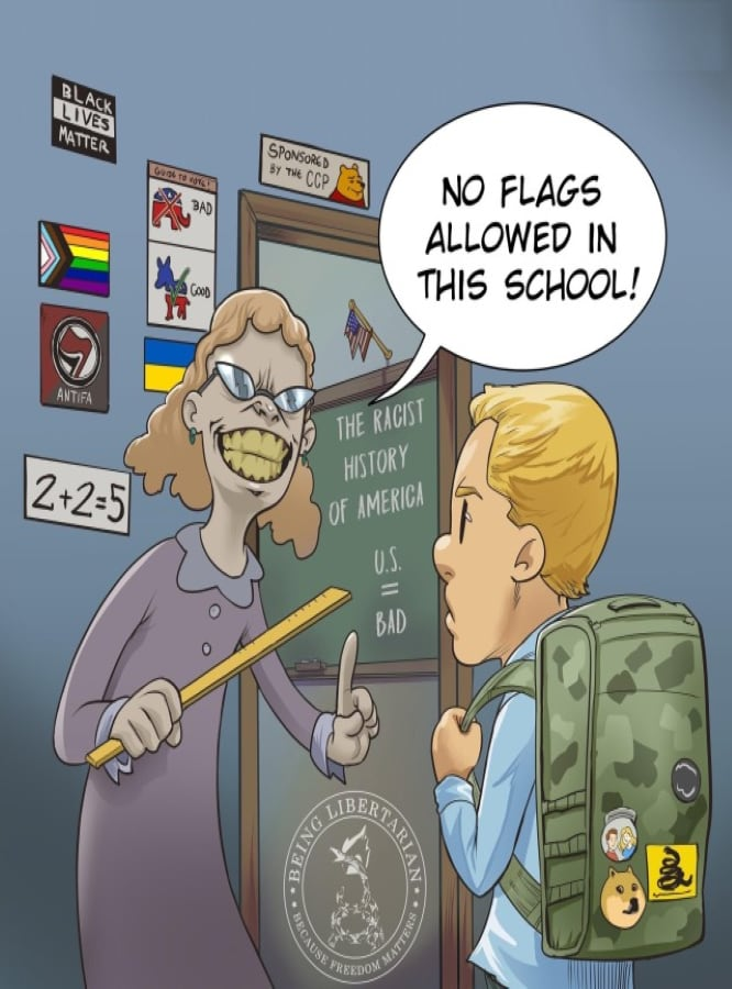 TUEY01's tweet photo. The hypocrisy of libtard teachers (school system) 👇 https://t.co/BcuOXyoMPY