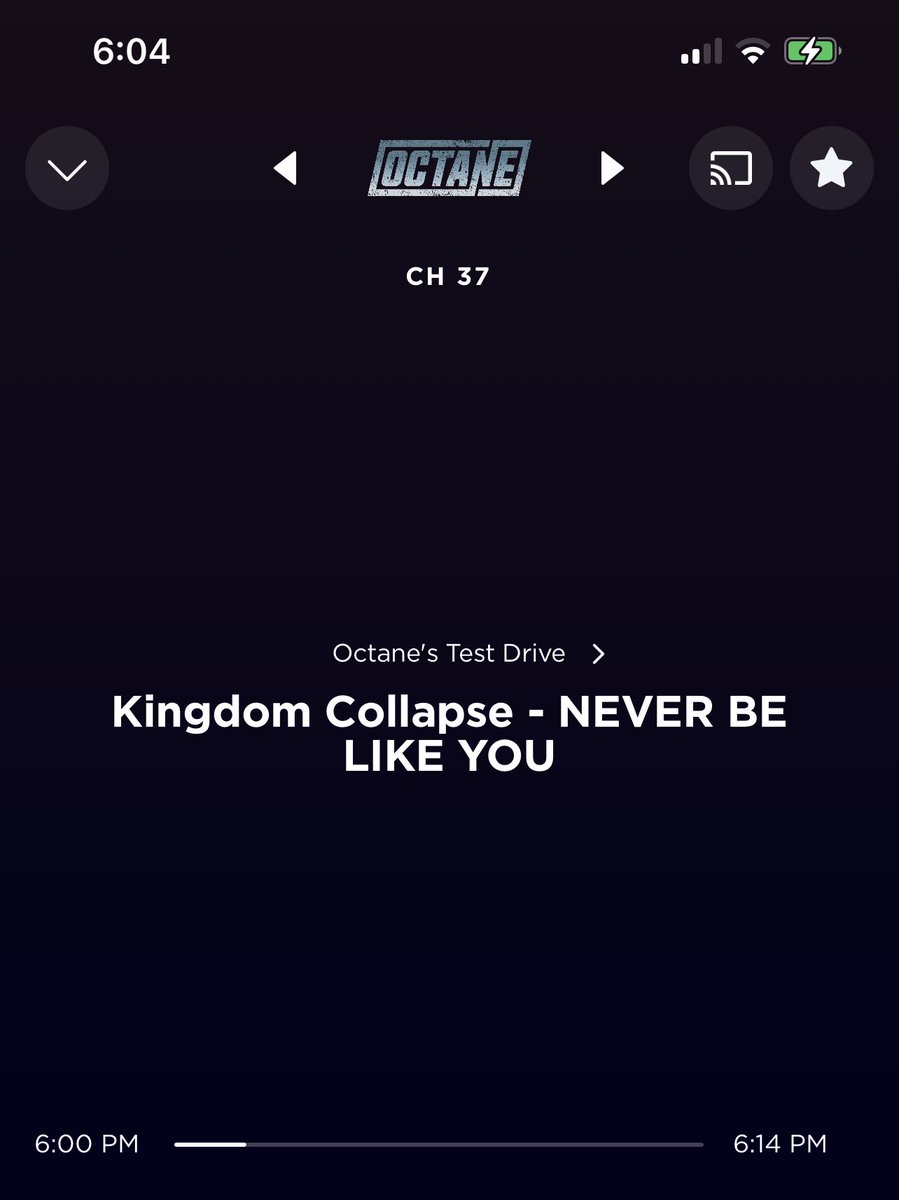 Thank you ⁦@josemangin⁩ for honoring our brother ⁦@JAlfano73⁩ on the ⁦@SXMOctane⁩ #octanetestdrive ♥️ He was a huge fan of ⁦@kingdomcollapse⁩ and was incredibly proud of the boys on this track! #NeverBeLikeYou straight to rotation #MetalAmbassador