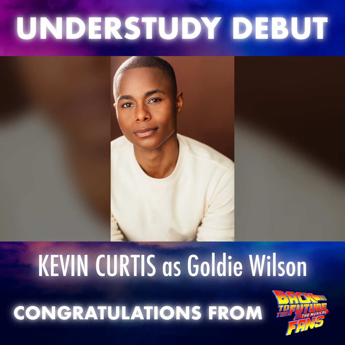 Tonight will be the #debut of @kevintcurtis in the roles of #GoldieWilson and #MarvinBerry in @BTTFBway at the Winter Garden Theatre⚡

Break a leg and congratulations, Kevin… We like the sound of THAT! 🧹

#bttfbway #bttfbroadway #backtothefuturebroadway #broadway #understudy
