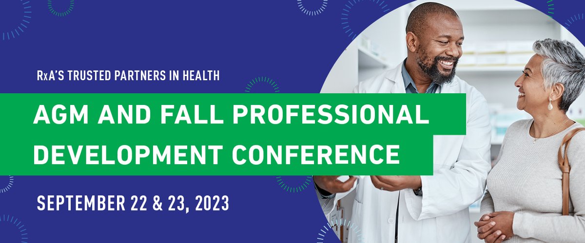 Don’t Miss Out! Register for RxA’s Fall Professional Development Conference in #yeg! Broaden your learning &amp; chat with your peers at our in-person Professional Development Conference on September 22&amp;23, 2023. Register by Sept 11! rxa.ca/product/rxa-fa…

#ABPharmacists #RxALearn