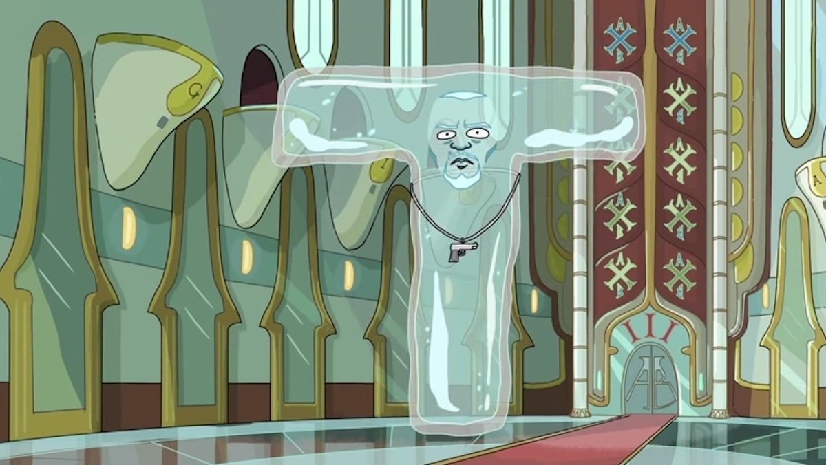 nerdist's tweet photo. Rick and Morty S7 is teasing the return of Water Tea https://t.co/nu6KE0zbje https://t.co/PiOc76KLLC