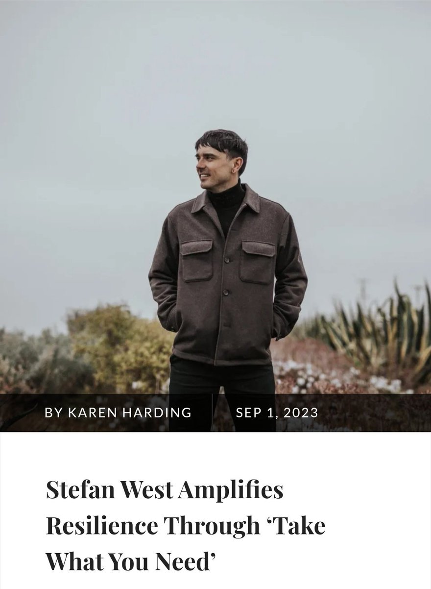 Sounds On The Couch (@soundscouch) on Twitter photo Stefan West Amplifies Resilience Through ‘Take What You Need’
You can read all about it at couchmag.life Stefan West Amplifies Resilience Through ‘Take What You Need’
You can read all about it at couchmag.life