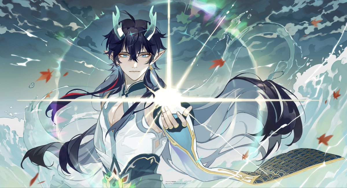 Movement of the sea 
#HonkaiStarRail #DanHengImbibitorLunae