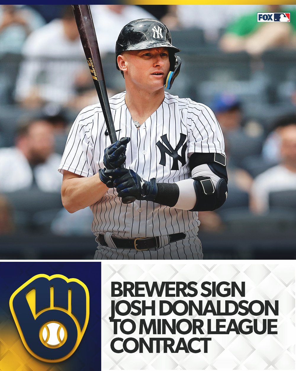 [情報] Josh Donaldson 跟釀酒人簽下小聯盟合約