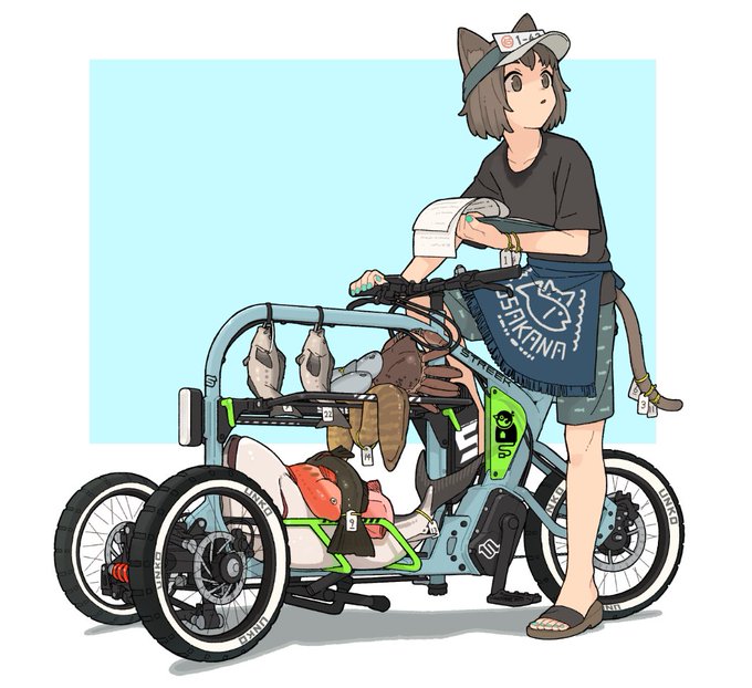 「モータービークル バイク」のTwitter画像/イラスト(人気順)