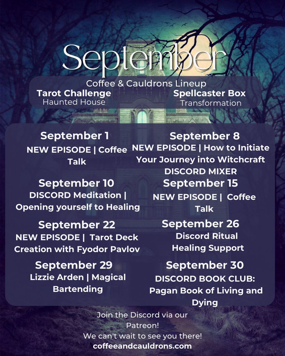 coffeecauldrons's tweet photo. Who’s ready for September?

https://t.co/PqluxKbl5k https://t.co/2vlO2zK2S8