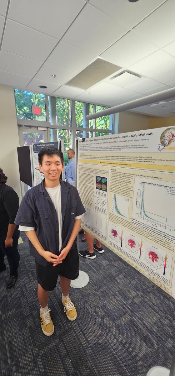 Tian presented his summer research project on using recurrent neural networks for brain tractography at the <a href="/VUEngineering/">VU Engineering</a> poster session.  Go <a href="/MASI_Lab/">Bennett Landman (Vanderbilt MASI Lab)</a> !