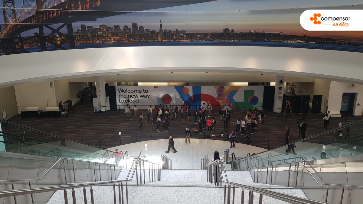 Compensar_info's tweet photo. El #GoogleCloudNext nos ha permitido conocer
las nuevas herramientas de #InteligenciaArtificial que marcarán la productividad y el #BienestarIntegral de todos.
#GoogleCloudNext23 #IA #Nube #Google #MarketingDigital #EstrategíaDigital #Nube #Tecnología https://t.co/465jKpIpCP