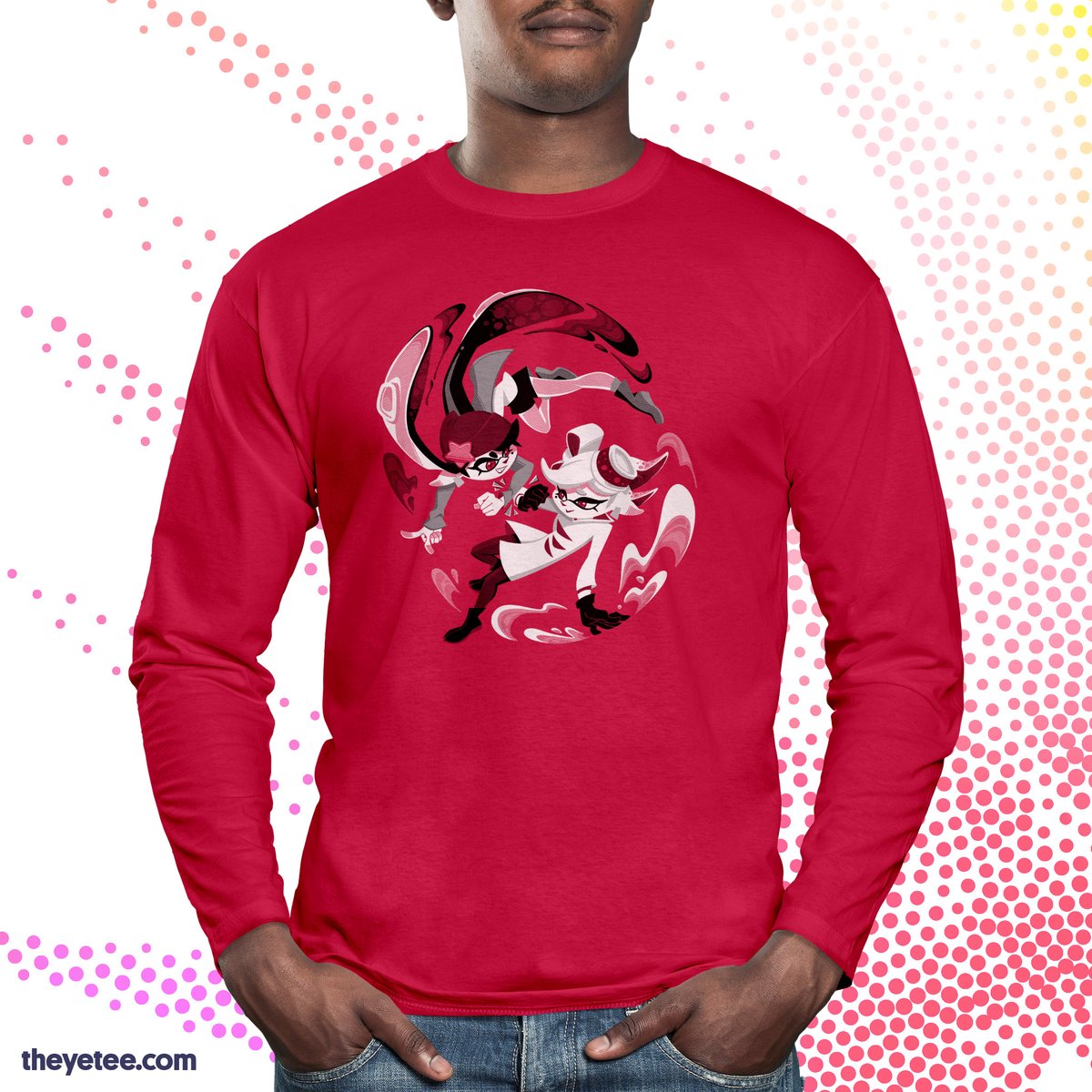 シオカラーズ(スプラトゥーン) 「Wait for the secret signal… Designed by 」|The Yetee 🌈のイラスト