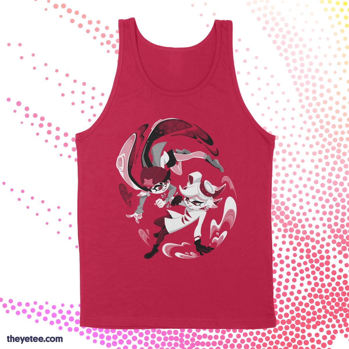 シオカラーズ(スプラトゥーン) 「Wait for the secret signal… Designed by 」|The Yetee 🌈のイラスト