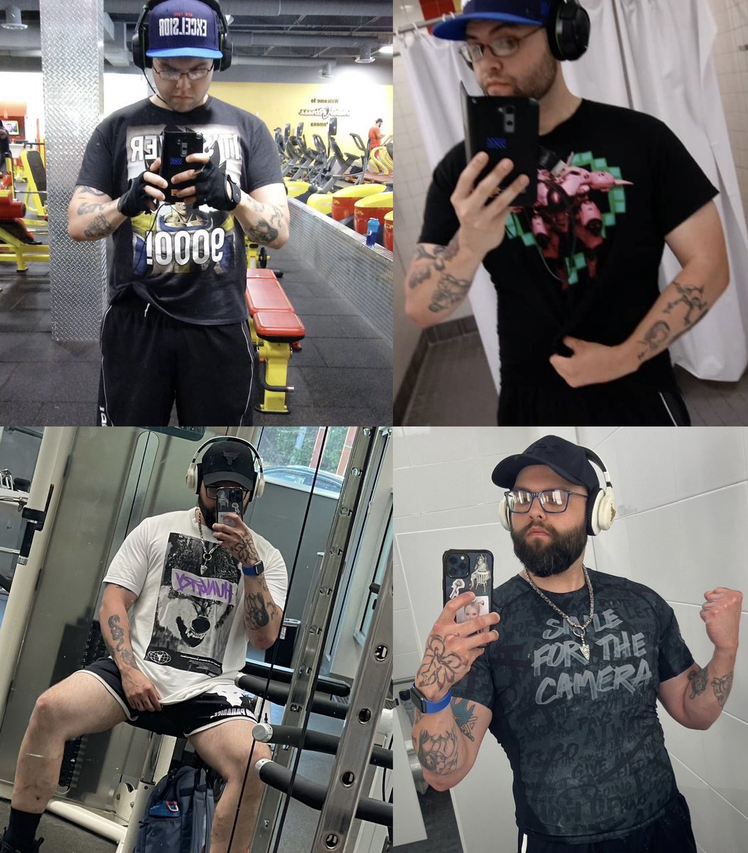 KaijuTitanZero's tweet photo. The journey of putting on muscle has been wild.
I’m up from 205 to 219.😮‍💨

#weightlosstransformation #weightloss #weighttrain #weighttraining #pushthrough #change #thebattle #inspiration #happiness #gymrat #flex #mentalhealth #theironparadise #bulking #bulkingseason https://t.co/1wxEYZFqBk