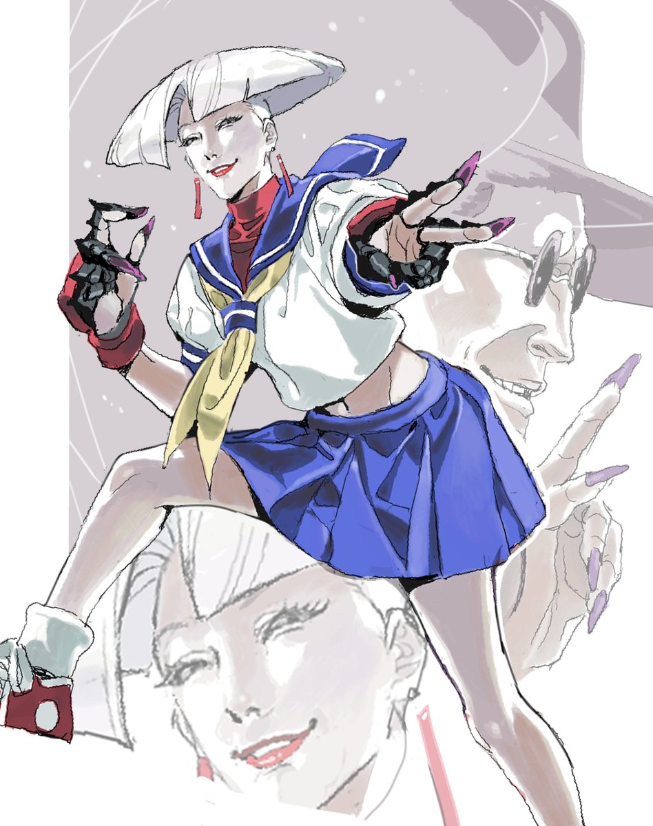 「セーラー着せた #スト6 」|ノビタのイラスト