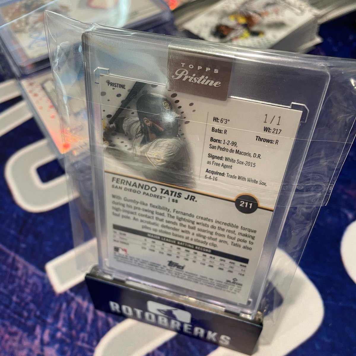 Last box of the case mojo…. <a href="/CardPurchaser/">Card Purchaser</a> El Niño SUPER 1/1 🥵⛽️💥