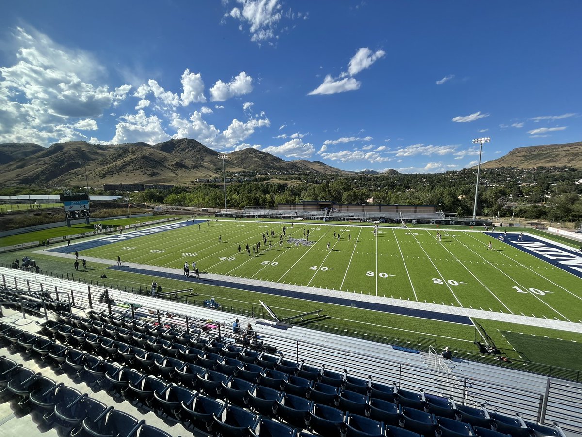 MinesFootball's tweet photo. The gates are open, the lights are on - the 2023 season kicks off at 6 p.m.!

#HelluvaEngineer⚒ https://t.co/DOeMPIwzfw