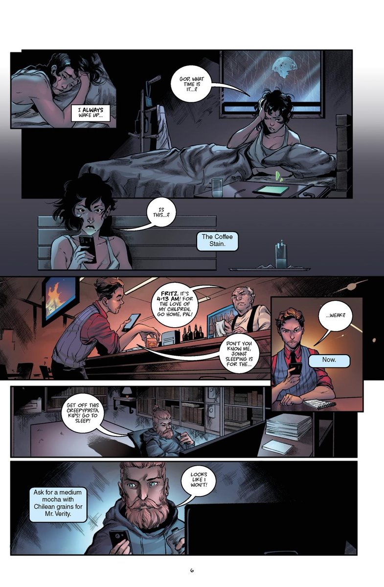 The graphic novel Paranormal Order is out in english and spanish! 
An unlikely group of paranormal investigators are summoned to a school that recently caught fire as one of the firefighters was killed in a horrifying way. His partner, in shock, insists he saw a ghost... 