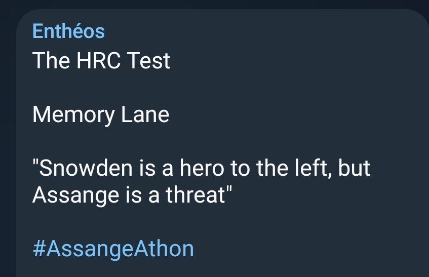#AssangeAThon