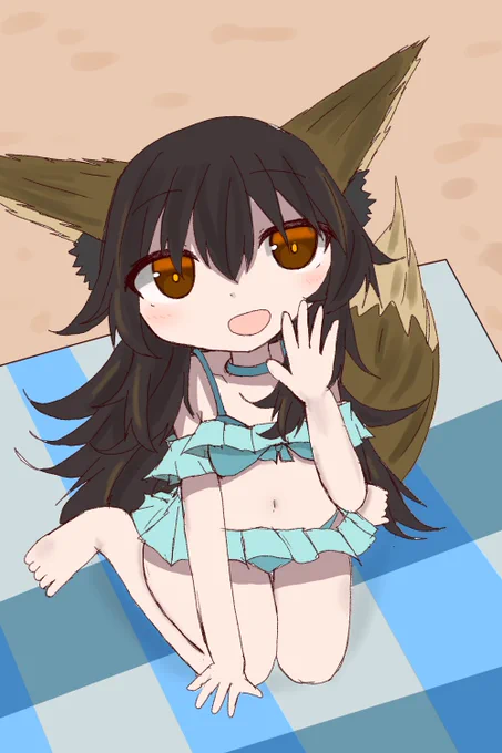水着きつねまとめ 