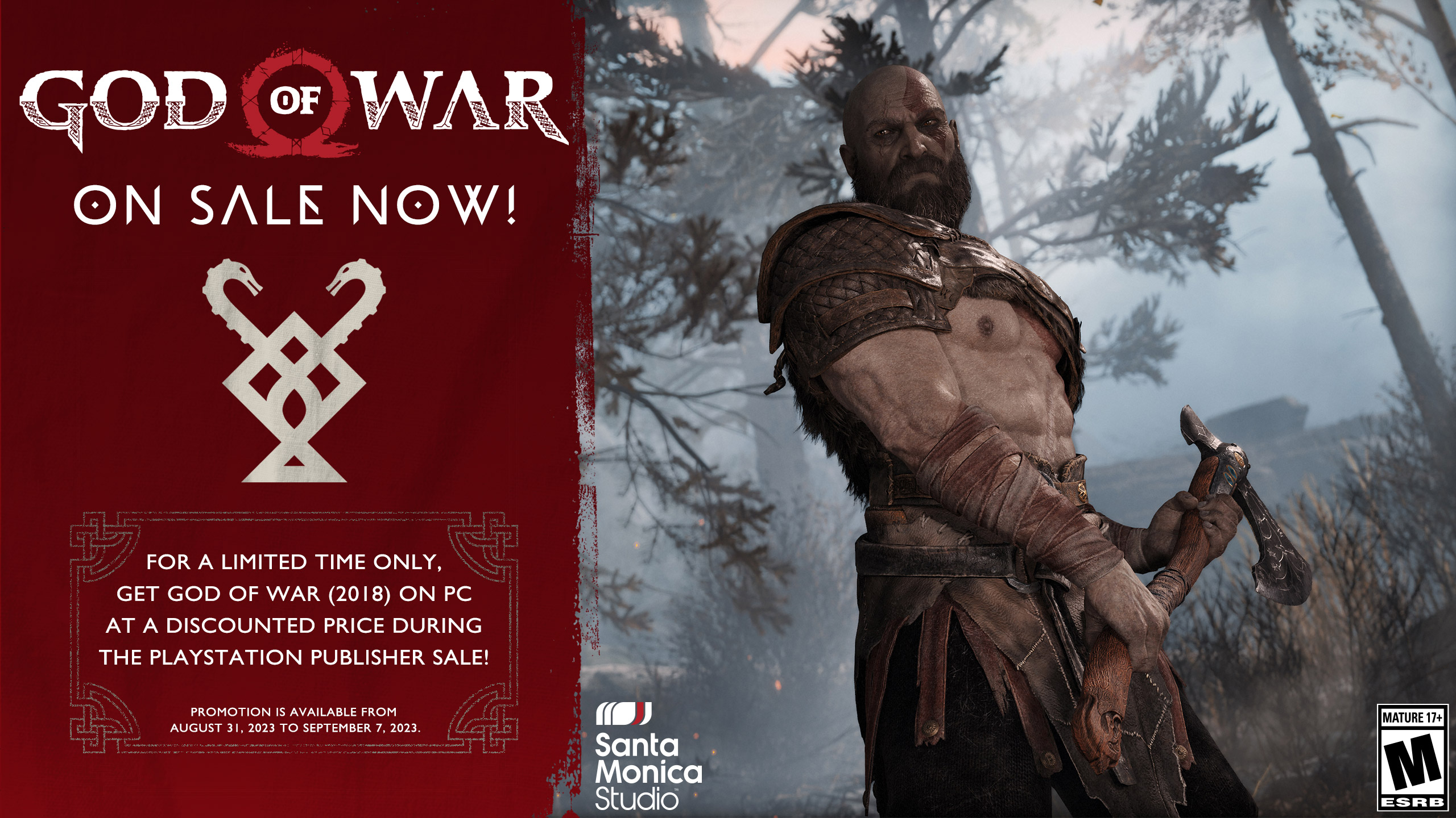 Santa Monica Studio – God of War Ragnarök on X: #GodOfWarRagnarok is on  sale! If you've been waiting for your chance to visit the Nine Realms, now  is the time to pick