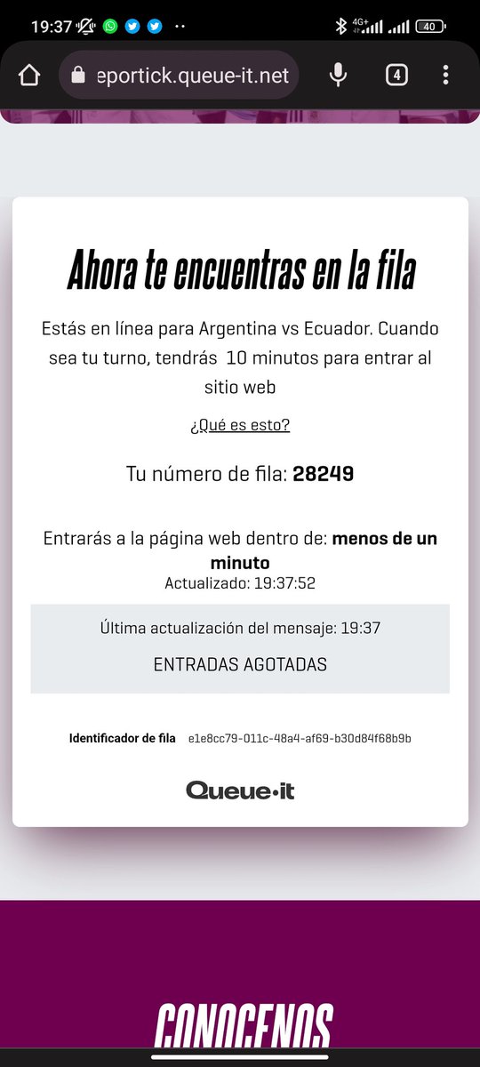 lukitas9871's tweet photo. Un minuto antes de entrar agotado daleee es joda https://t.co/8S7UJxkGNQ