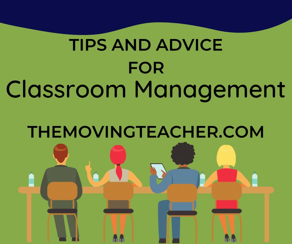 What #ClassroomManagement advice can you share? We have a list of some helpful resources themovingteacher.com/classroom-mana… #education #learning #teacher #school