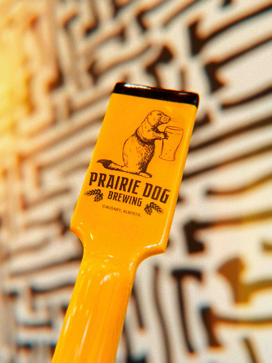 We are very excited to officially announce that we are serving @PrairieDogBeer on tap!
From their Super B Wheat Ale to the Banana Bread Dunkelweizen, their brews are a great option to have while you get your axe on iC #axethrowingcalgary #prairiedogbeer #axethrowing #yyc
