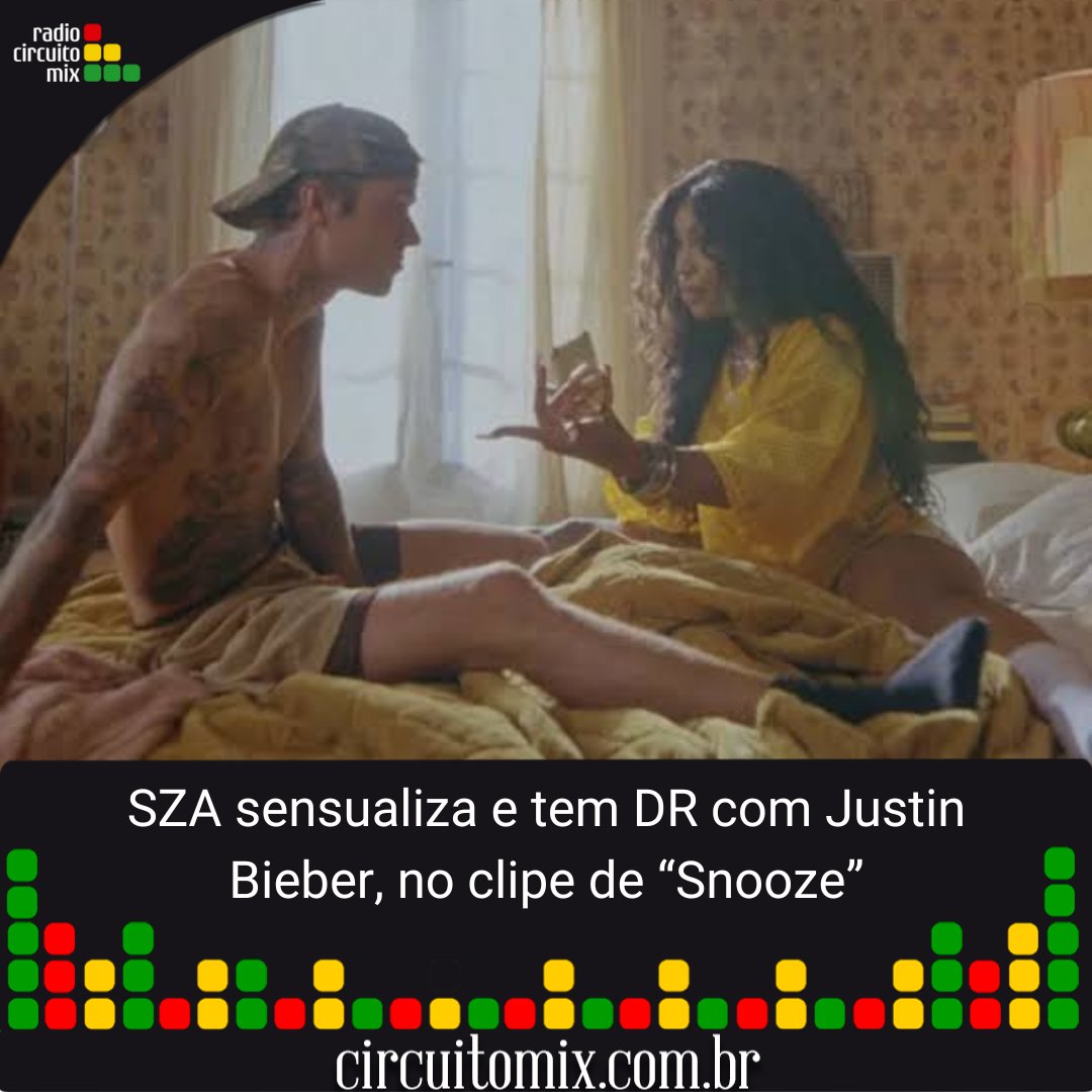 CircuitoMix's tweet photo. SZA lançou, o aguardado videoclipe da faixa “Snooze”. A faixa, vale lembrar, faz parte do disco “SOS”, lançado no final do ano passado.

#sza #szafireform #szaro #szary #szarlotka #szafifree #szafifitt #szampan #szalona #szamka #szafa #szampon #szama #szalik https://t.co/PeXhxqa0q3