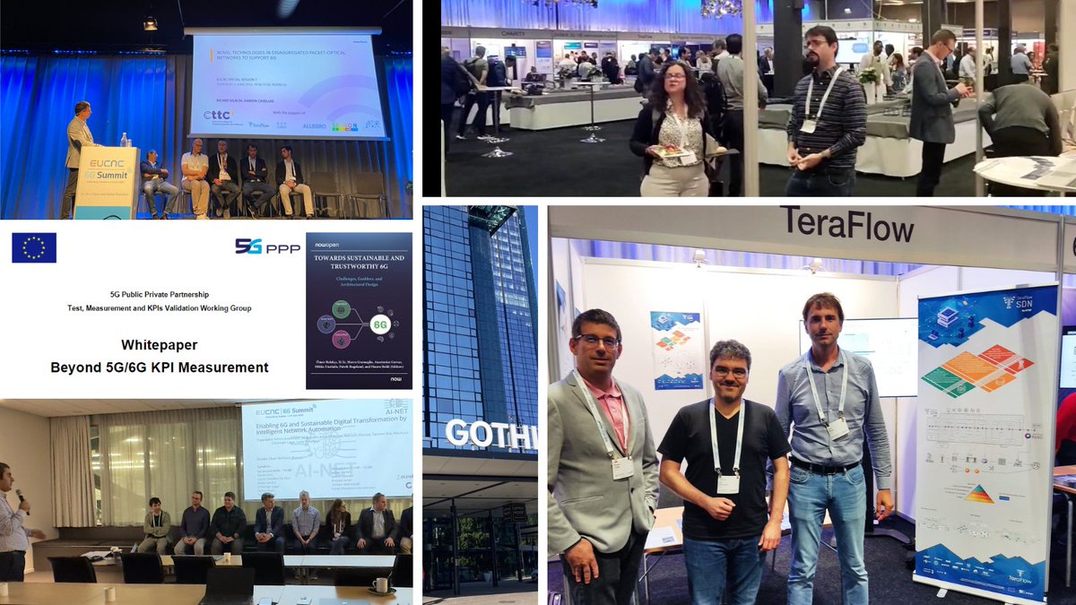 TeraFlow H2020 (@teraflow_h2020) on Twitter photo In June 2023, <a href="/TeraFlowSDN/">TeraFlowSDN</a> had a very active participation on <a href="/EuCNC/">2025 EuCNC & 6G Summit</a>
If you missed this event visit our website!
▶ teraflow-h2020.eu/events/teraflo…
<a href="/NatalinoCarlos/">Carlos Natalino</a> <a href="/rvilalta/">Ricard Vilalta</a> <a href="/LluisGifre/">Lluís Gifre</a>
#controller #network #opensource #CloudNative #TFSWorldTour #BOOTH In June 2023, <a href="/TeraFlowSDN/">TeraFlowSDN</a> had a very active participation on <a href="/EuCNC/">2025 EuCNC & 6G Summit</a>
If you missed this event visit our website!
▶ teraflow-h2020.eu/events/teraflo…
<a href="/NatalinoCarlos/">Carlos Natalino</a> <a href="/rvilalta/">Ricard Vilalta</a> <a href="/LluisGifre/">Lluís Gifre</a>
#controller #network #opensource #CloudNative #TFSWorldTour #BOOTH