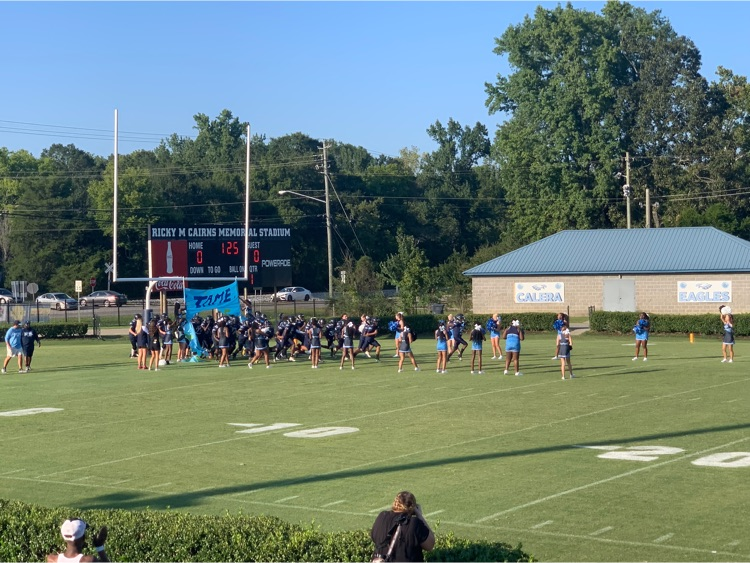7th grade CaMS Football is underway! Go Eagles! 🦅🦅🦅