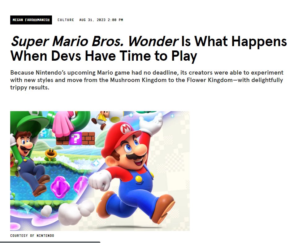 Super Mario Bros Wonder Gets Universal Acclaim On Metacritic - Gameranx