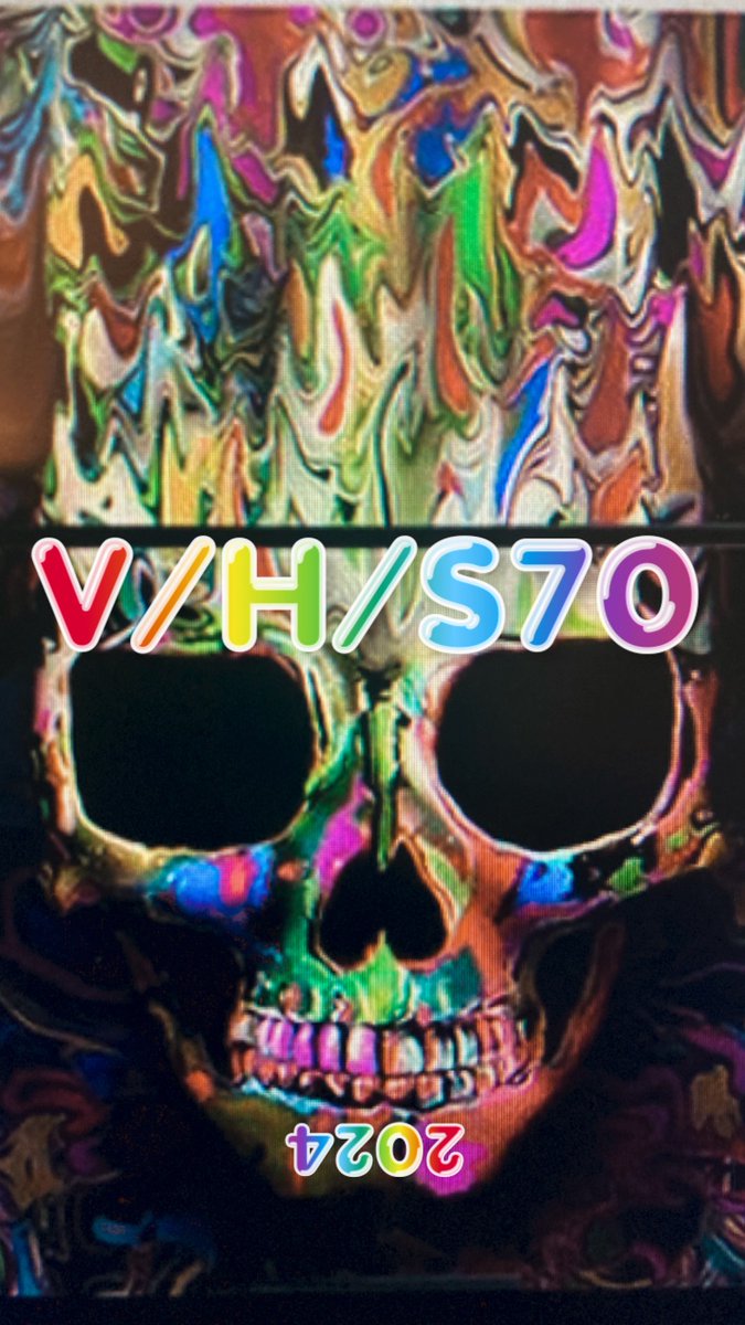 Frostman999999's tweet photo. @Shudder guessing vhs is going back in time going from the 20th century to 1999 1994 now 1985 so with this fan poster eye made from a ps4 skin cover have a feeling the next film will go to the funky 70s 👀  also felt this ps4 cover eye saw gave me a vhs movie cover look feeling https://t.co/zwjOyhIlxE