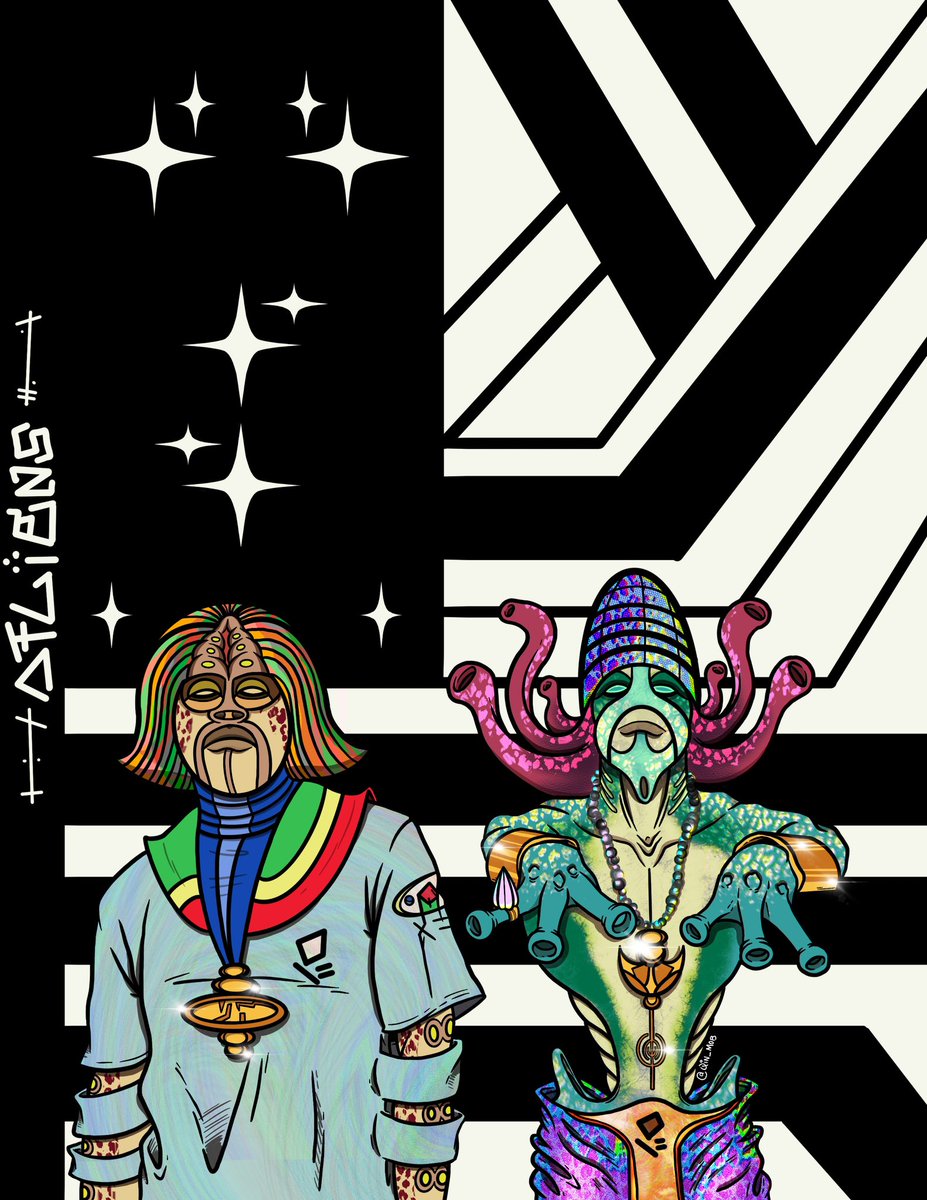 Qin_Mob's tweet image. #ATLiens #QinMobArt