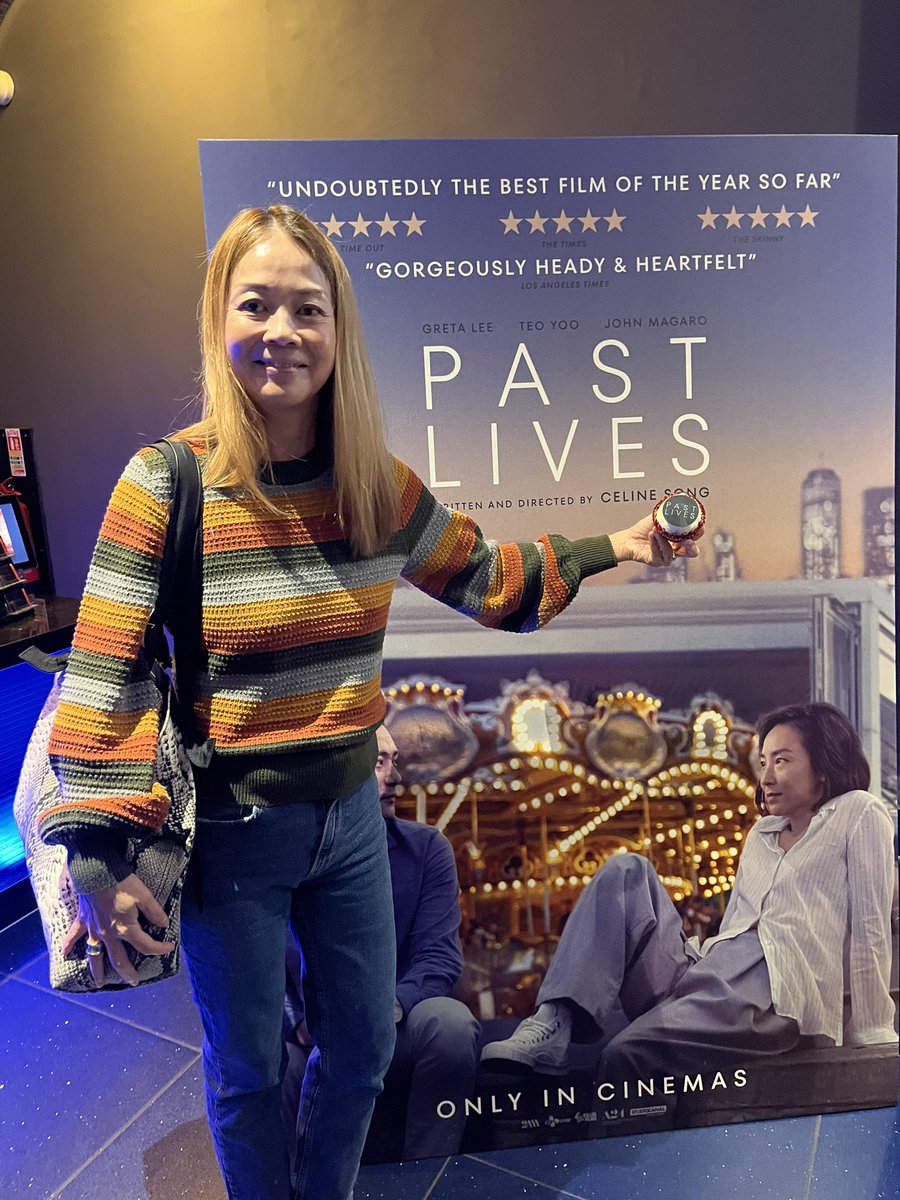 Preview of PAST LIVES courtesy of <a href="/wearemilktea/">MilkTea</a> and a supper of cupcakes from <a href="/hummingbbakery/">Hummingbird Bakery</a> YUMS! A movie about #firstlove and leaving. ❤️