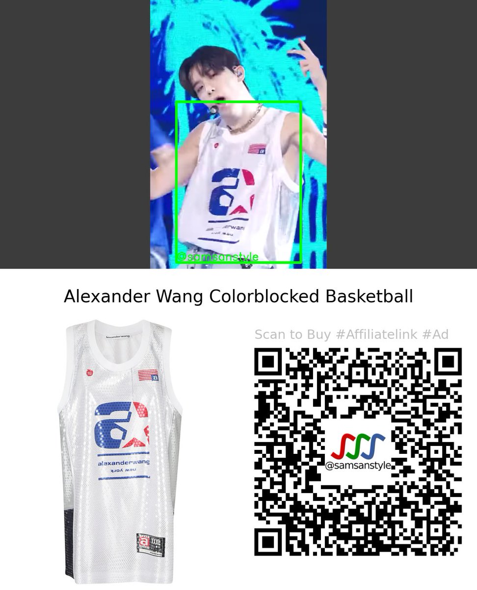 samsanstyle's tweet photo. The Boyz (더보이즈) Hyunjae (현재) wearing a Alexander Wang Colorblocked Basketball performing Passion Fruit on SBS 인기가요 Inkigayo.

#theboyz #더보이즈 #theb #deobi #Hyunjae #현재 #이재현 #kpop #kpopfashion #samsanstyle #alexanderwang

https://t.co/JukyXvUc0c https://t.co/7oVpBmq71D