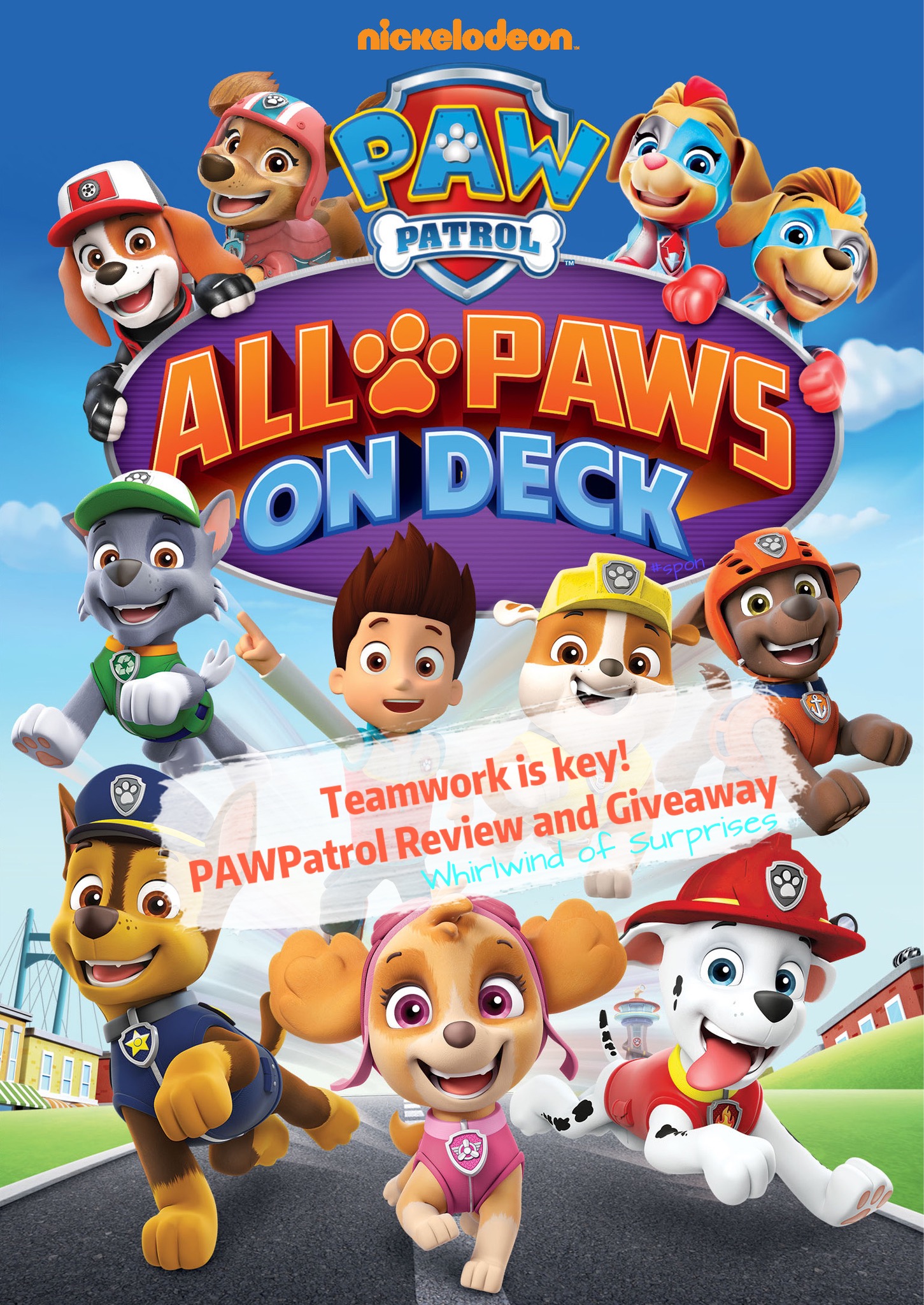 PAW Patrol All Paws on Deck Review and Giveaway