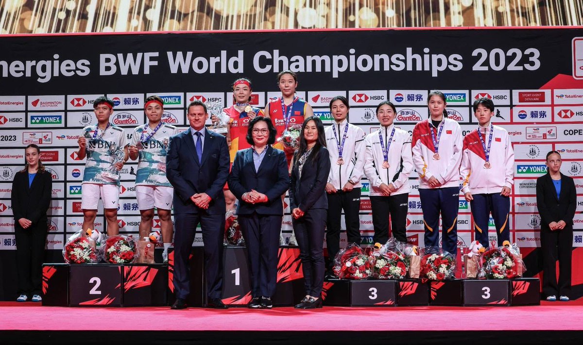 A great World Championships hosted by #BadmintonDenmark @bwfmedia